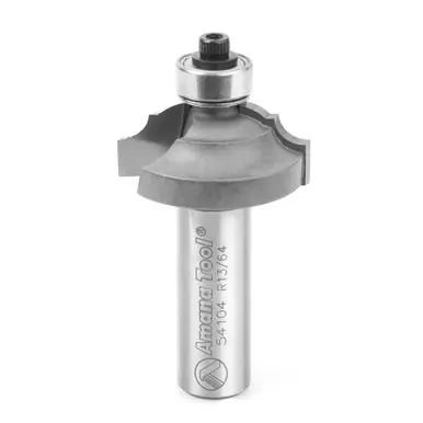 Amana 54104 Carbide Tipped Classical Bead & Cove 13/64 x 5/16 R x 1-1/4 D x 1/2 CH x 1/2" Shank w/