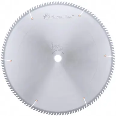 Amana 618132 Carbide Tipped Trim 18" D x 132T ATB, 10 Deg, 1" Bore, Circular Saw Blade