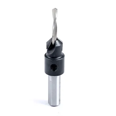 Amana 55640 Carbide Tipped Countersink 1/2 D x 45 Degree x 60mm Long x 10mm Shank