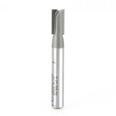 Amana 45204 Carbide Tipped Straight Plunge High Production 1/4 D x 1/2 CH x 1/4 Shank x 2" Router