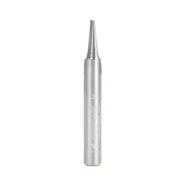 Amana 45780 V Groove Engraving 15 Deg x 3/16 D x 1/2 CH x 1/4 Shank x 2" Router Bit
