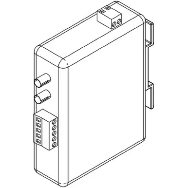 GRACO 24N978 - Fiber Optic to Serial Converter communicate from the Informer