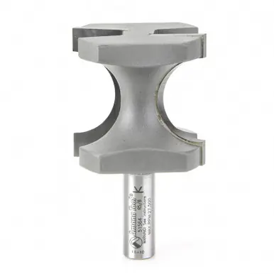 Amana 51564 Carbide Tipped Bullnose 5/8 R x 2" D x 2" CH x 1/2 Shank Router Bit