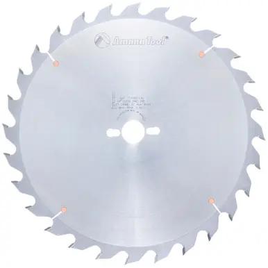 Amana 714280-30 Carbide Tipped Heavy-Duty Ripping 14" D x 28T FT, 18 Deg, 30MM Bore, Circular Saw