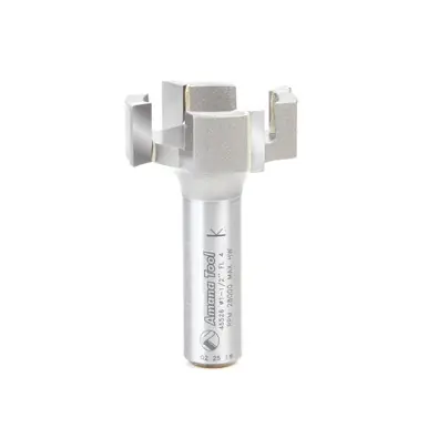 Amana 45526 Carbide Tipped 1-1/2 Dia x 1/2 Cut Height x 1/2 Shank x 2-1/4" Spoilboard 4-Flute Router