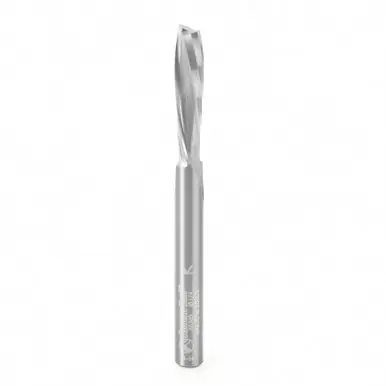 Amana 46365 CNC Spiral Plunge for Solid Wood 1/4 D x 1-1/8 CH x 1/4 Shank x 3" Down-Cut Router Bit