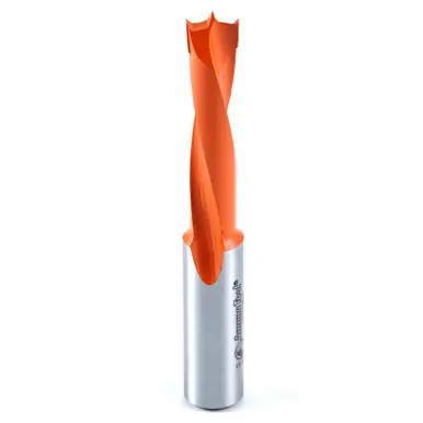 Amana 304082 Carbide Tipped Brad Point Boring Bit L/H 8.2mm D x 70mm Long x 10mm Shank