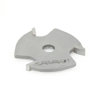 Amana 53208 Slotting Cutter 3 Wing x 1-7/8 D x 3/16 CH x 5/16 Inner D
