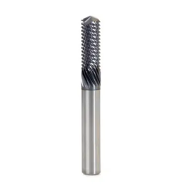 Amana 48055-D Drill End 3/8 D x 1" CH x 3/8 Shank x 3" Fiberglass & Composite Cutting AlTiN Bit