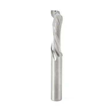 Amana 46324 CNC Compression Spiral 3/8 D x 7/8 CH x 3/8 Shank x 3" Single Flute Router Bit
