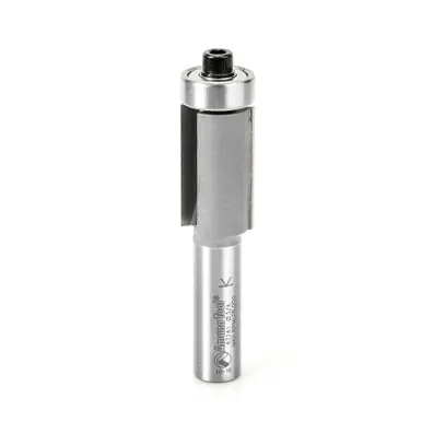 Amana 47141 Carbide Tipped Flush Trim 3/4 D x 1-1/4 CH x 1/2 Shank x 3-1/2" Router Bit w/ Lower Ball