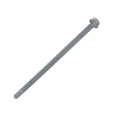 Daggerz SDCTSLV1240 - 12 x 4" Hex Washer Head Self-Drill Screws Dagger-Guard 500ct