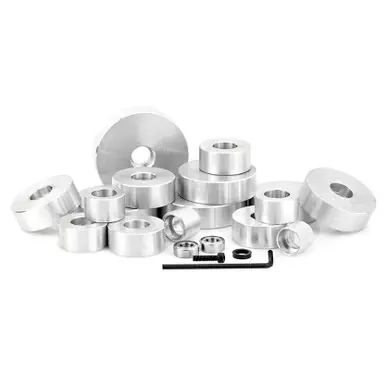 Amana 67800 - Rabbeting 21-Piece Collar Kit Flush to 15/32" (18mm) Depth
