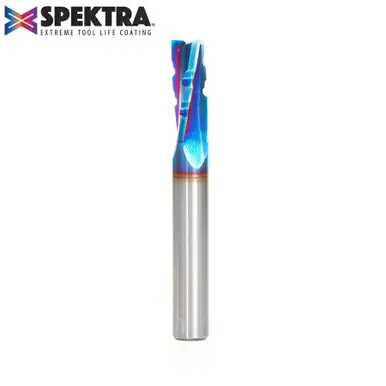 Amana 46151-K CNC Spektra Phenolic, Resin and Composite Cutting w/ Chipbreaker Slow Helix Up-Cut 3/8