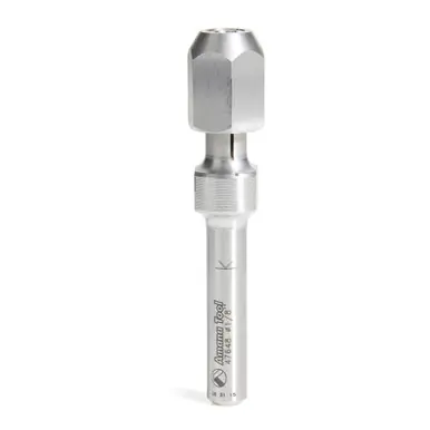 Amana 47648 1/4" Shank CNC Extension Adapter for 1/8" Shank Router Bits