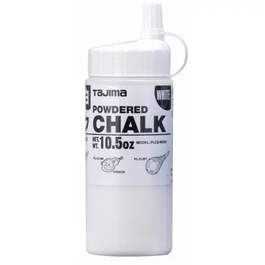 TAJIMA PLC2-W300 - Micro Ultra-Fine Chalk, White, Easy Fill-Nozzle 10.5 oz.