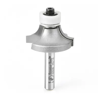 Amana 49508 Carbide Tipped Corner Rounding 5/16 R x 1-1/8 D x 1/2 CH x 1/4" Shank w/ Lower Ball