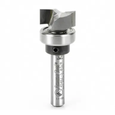 Amana 45462-S Carbide Tipped Dado Clean Out 5/8 D x 1/4 CH x 1/4" Shank w/ Upper Ball Bearing Router