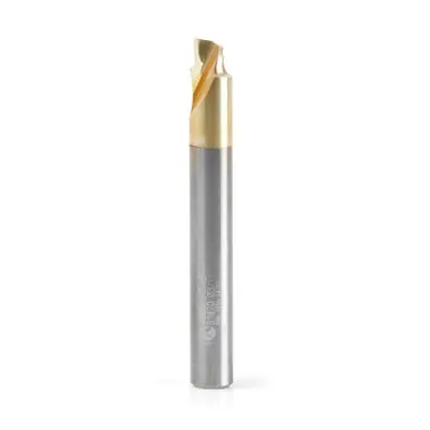 Amana 51620 Aluminum R Edge 3/64 R x 3/16 D x 3/32 CH x 1/4 Shank x 2" x Single Flute ZrN Coated