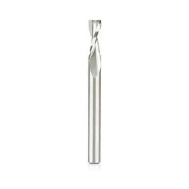Amana HSS1633 HSS Spiral Aluminum Cutting Double Flute Up-Cut 1/4 D x 5/8 CH x 1/4 Shank 2-3/4"