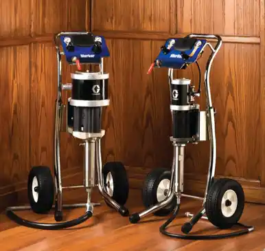 GRACO G15C23 - 15 1 Merkur Pump, 0.8 gpm fluid flow, Cart Mount, Pump/Gun Air Controls, Suction Hose