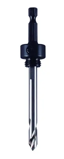 MK Morse MA24 - 1/4" Hole Saw Arbor, fits 9/16" 1-3/16" Saws
