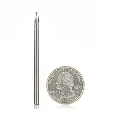 Amana 40782 Carving Liner 15 Deg x 1/8 D x 0.400 CH x 1/8 Shank x 2-1/4" Single Flute Router Bit