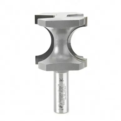 Amana 51562 Carbide Tipped Bullnose 1/2 R x 1-11/16 D x 1-9/16 CH x 1/2" Shank Router Bit