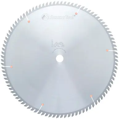 Amana 716960 Carbide Tipped Heavy Duty Cut-Off and Crosscut 16" D x 96T ATB, 10 Deg, 1" Bore,