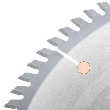 Amana 610801-TS Carbide Tipped Thin Kerf Miter 10" D x 80T TCG, 10 Deg, 1" Bore, Circular Saw Blade