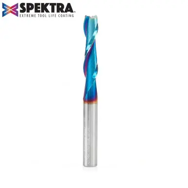 Amana 46315-K Spektra Spiral Plunge 1/4 Dia x 1 CH x 1/4 Shank 2-1/2" Up-Cut Router Bit