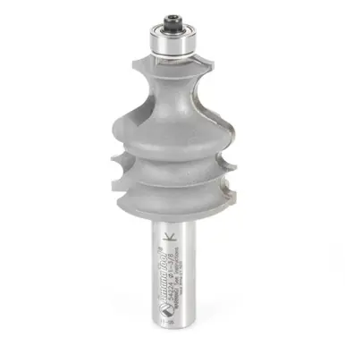 Amana 54224 Carbide Tipped Classical Architectural Molding 1/16 x 1/4 x 7/16 x 1/8 R x 1-3/8 D x