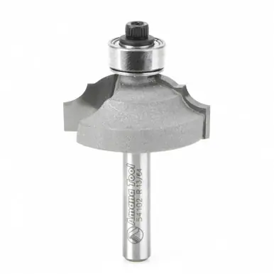 Amana 54102 Carbide Tipped Classical Bead & Cove 13/64 x 5/16 R x 1-1/4 D x 1/2 CH x 1/4" Shank w/