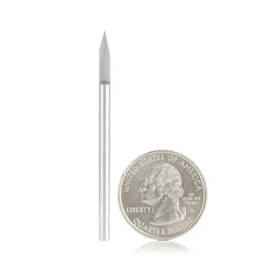Amana 45630 30 Degree Engraving 0.005 Tip Width x 1/8 Shank x 2-1/4" Signmaking Router Bit