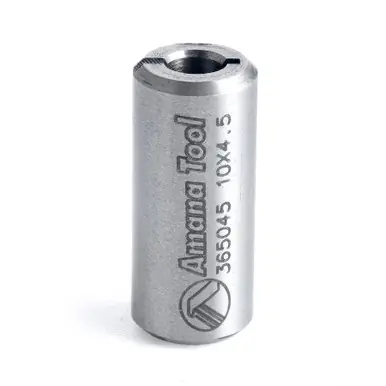 Amana 365045 Reducing Bushing 10mm Shank for 4.5mm Drill