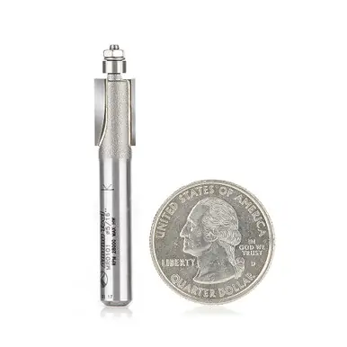 Amana MR0101 Miniature 5/16 D Rabbet w/ 3/16 D Ball Bearing x 1/2 CH x 1/4" Shank Carbide Tipped
