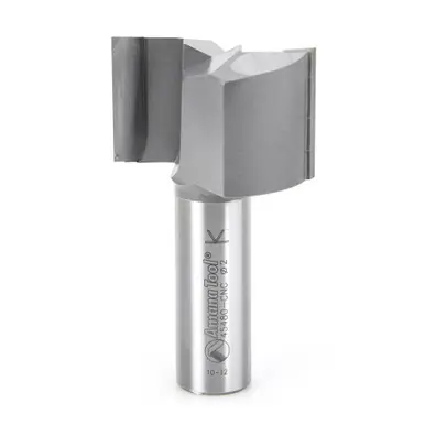 Amana 45480-CNC Carbide Tipped Straight Plunge 2 D x 1-1/4 CH x 3/4 Shank CNC Router Bit