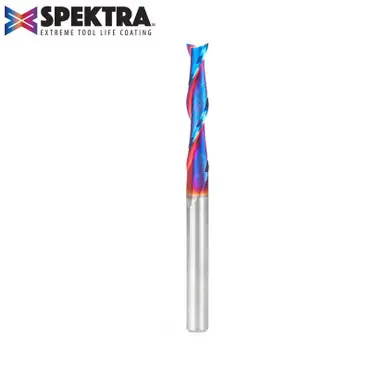 Amana 46399-K Spektra Spiral Plunge 1/4 Dia x 1-3/8 CH x 1/4 Shank 3-1/8" Up-Cut Router Bit