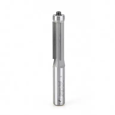 Amana 47128 Carbide Tipped Flush Trim 1/2 D x 1-1/2 CH x 1/2" Shank w/ Lower Ball Bearing 3-Flute