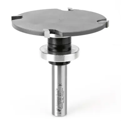Amana 57165 Carbide Tipped 4 Wing Cut Out Solid Surface 3 D x 3/16 CH x 1/2" Shank x 27/32 Depth of