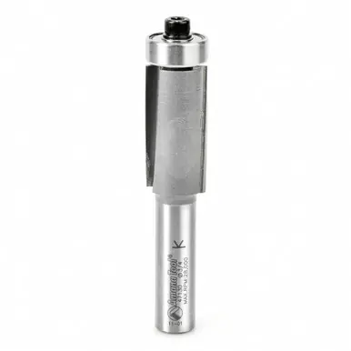 Amana 47130 Carbide Tipped UpShear SuperTrim Flush 3/4 D x 1-1/2 CH x 1/2" Shank w/ Lower Ball
