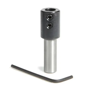 Amana 47638 1/2" Shank x 10mm Inner Dia. Dowel Drill/Boring Bit Adapter for CNC Standard Collet/Tool