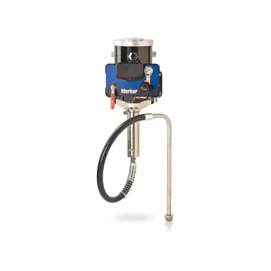 GRACO G10W01 - 10 1 Merkur Pump, 1.2 gpm fluid flow, Wall Mount, Pump/Gun Air Controls