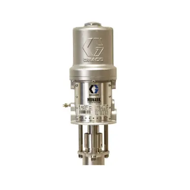GRACO 224345 - Monark 5 1 Pneumatic 2-Ball Piston Pump, Stainless Steel, UHMWPE/Neoprene Packings,