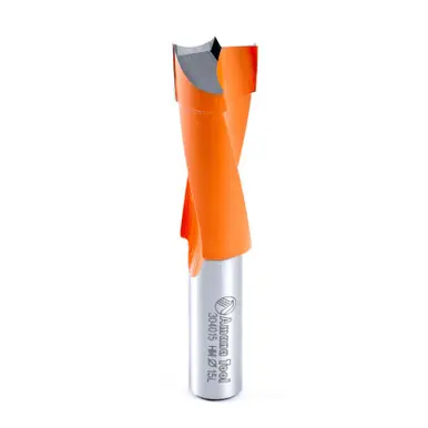 Amana 304015 Carbide Tipped Brad Point Boring Bit L/H 15mm D x 70mm Long x 10mm Shank