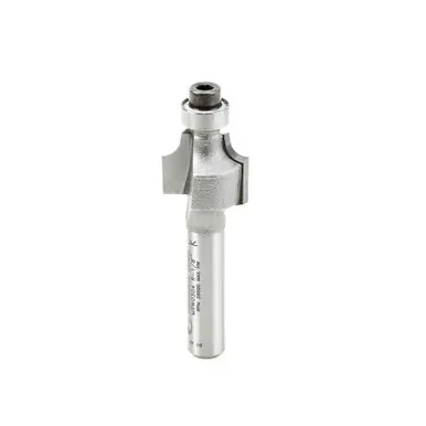 Amana MRW0304 Miniature Corner Round 1/8 Radius x 9/16 Dia x 7/16 Cut Height x 1/4" Shank Router Bit