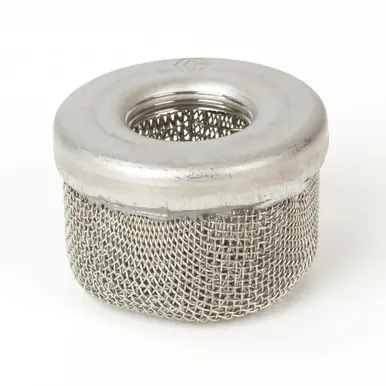 GRACO 189920 – Stainless Steel Inlet Strainer with Single Screen Cap, 1" NPSM
