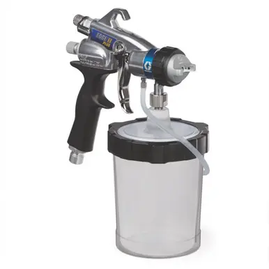 GRACO 17P483 - Finish Pro HVLP EDGE II Plus Gun, FlexLiner