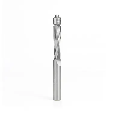 Amana 46304 UltraTrim Spiral 1/2 D x 2" CH x 1/2 Shank x 5" w/ Double Lower BB Up-Cut Router Bit
