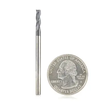 Amana 51610 Metric Spiral for Steel, Stainless Steel & Non Ferrous Metal w/ AlTiN Coating 3-Flute x